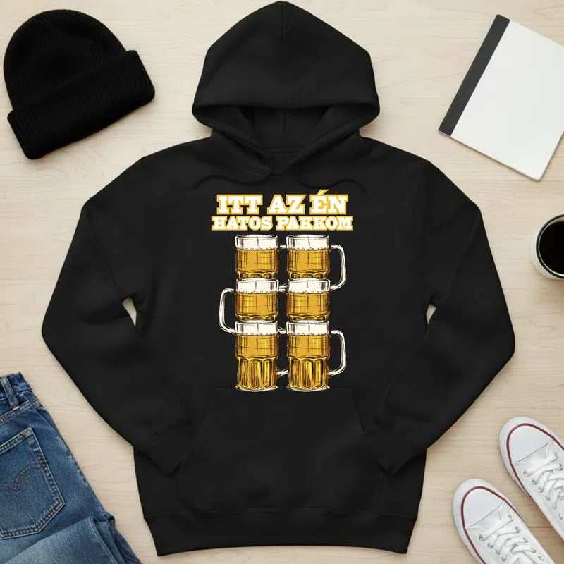 Unisex kapucnis pulcsi