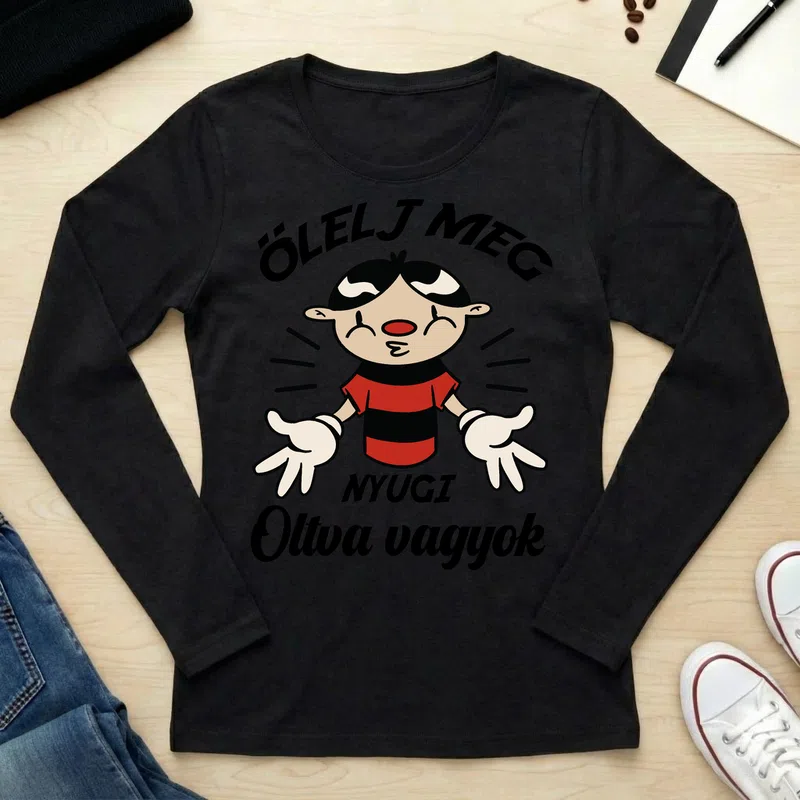 Női hosszú ujjú póló