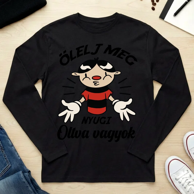 Unisex hosszú ujjú póló