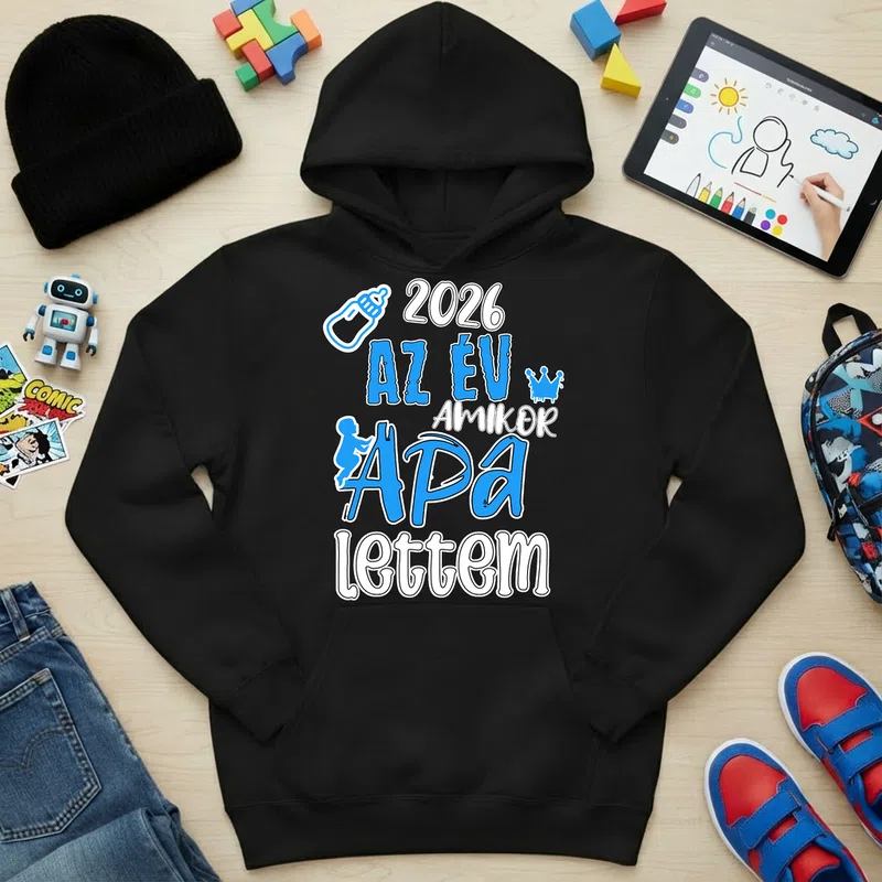 Gyerek kapucnis pulcsi