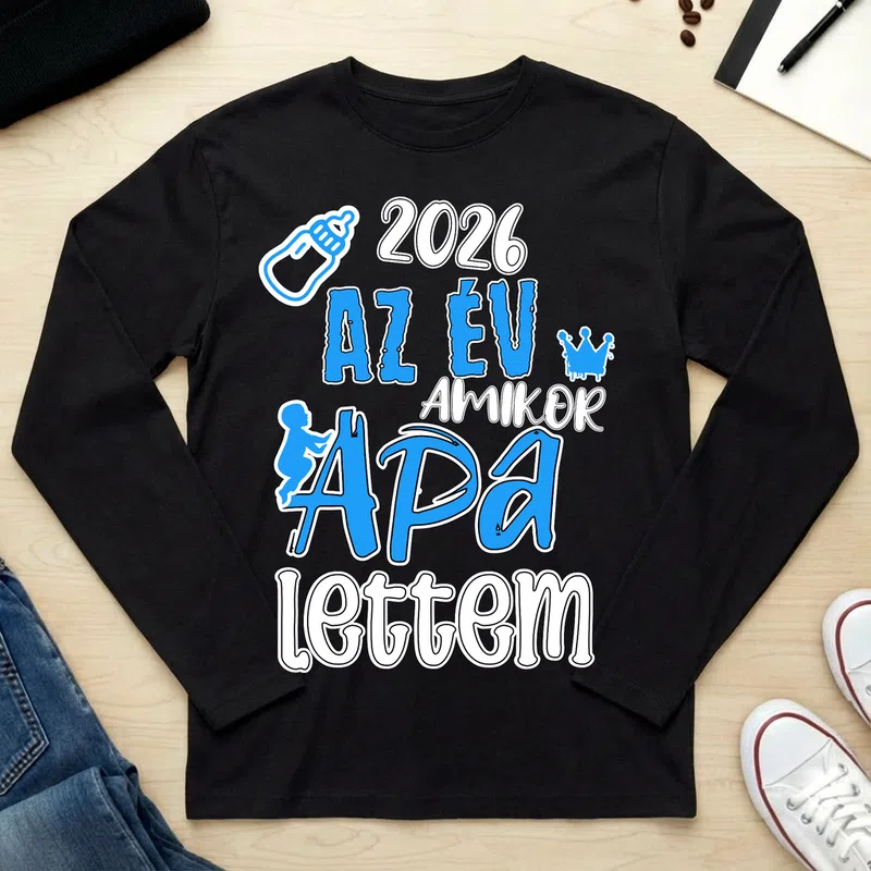 Unisex hosszú ujjú póló