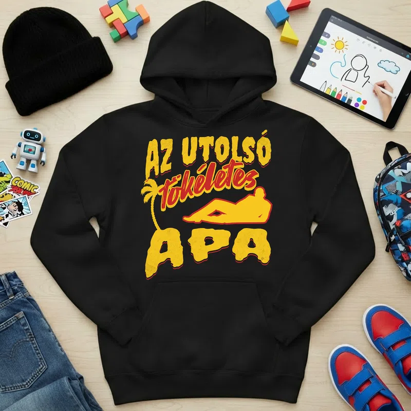 Gyerek kapucnis pulcsi