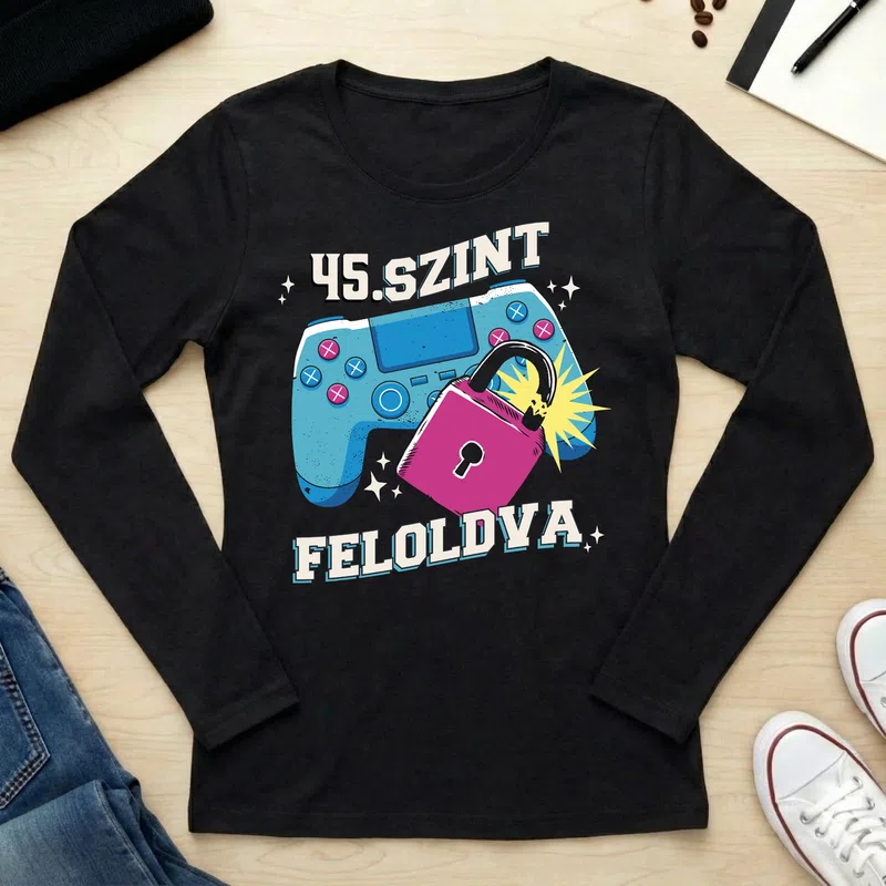 Női hosszú ujjú póló