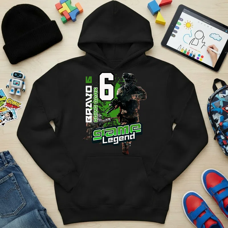 Gyerek kapucnis pulcsi