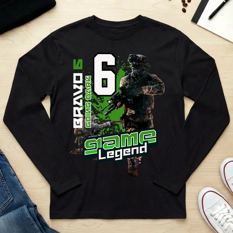 Unisex hosszú ujjú póló