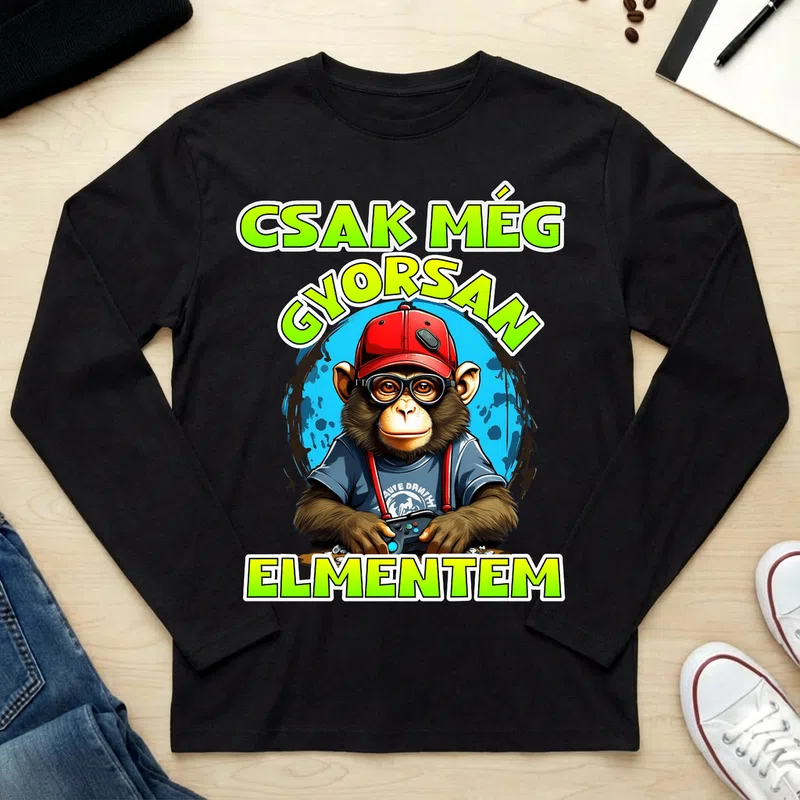 Unisex hosszú ujjú póló