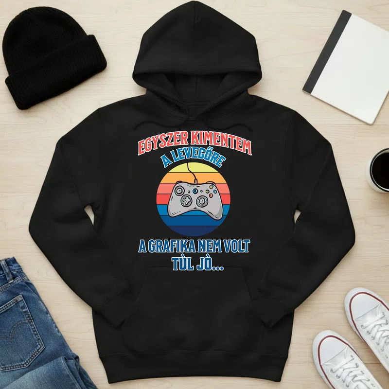 Unisex kapucnis pulcsi