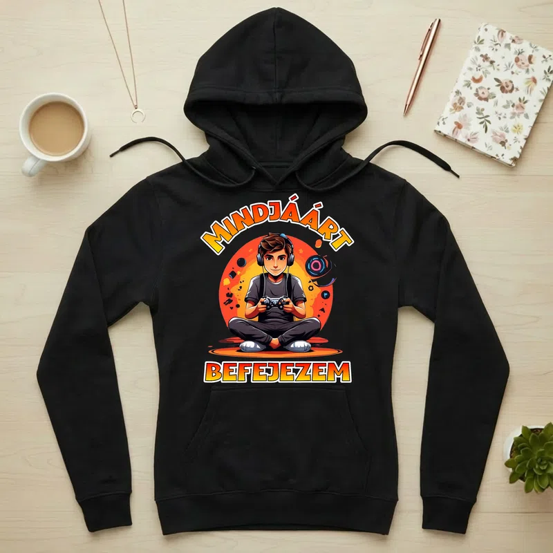 Női kapucnis pulcsi