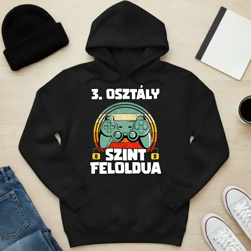 Unisex kapucnis pulcsi