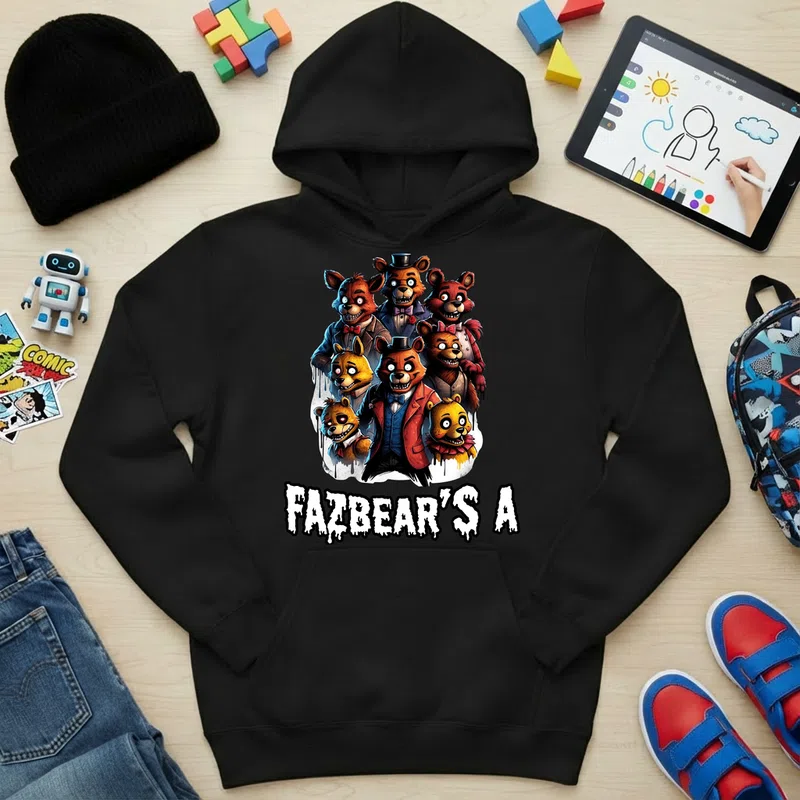 Gyerek kapucnis pulcsi