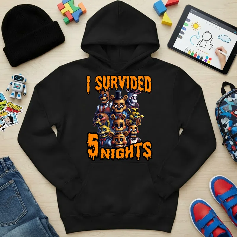 Gyerek kapucnis pulcsi