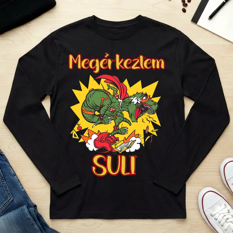 Unisex hosszú ujjú póló