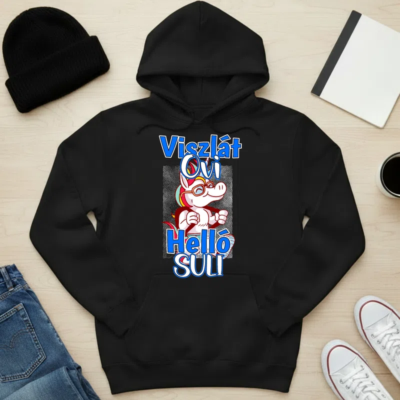 Unisex kapucnis pulcsi