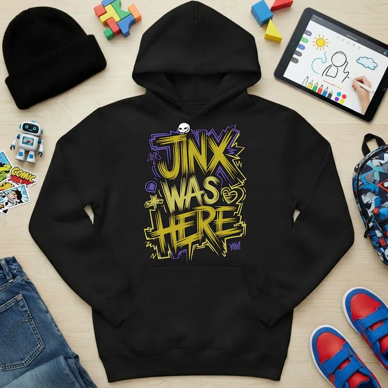 Gyerek kapucnis pulcsi