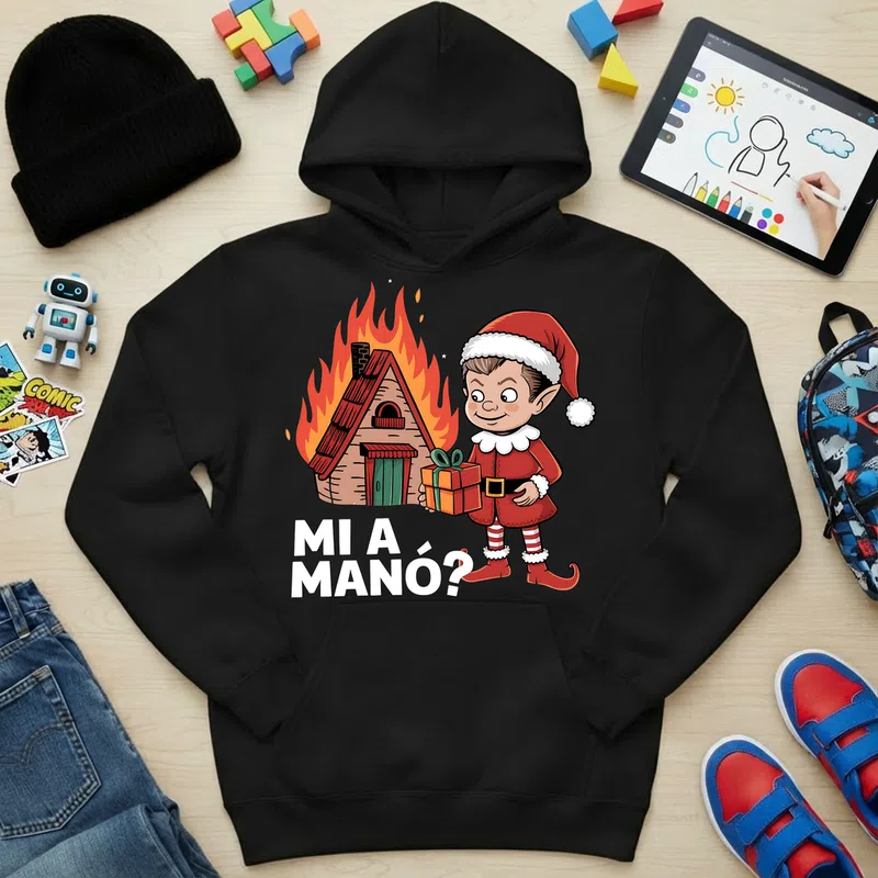 Gyerek kapucnis pulcsi