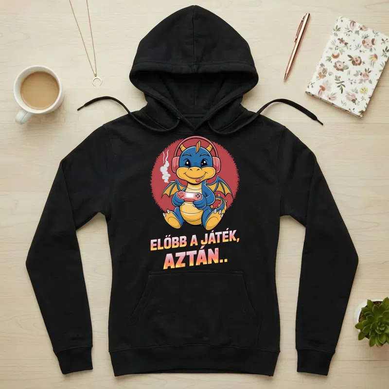 Női kapucnis pulcsi