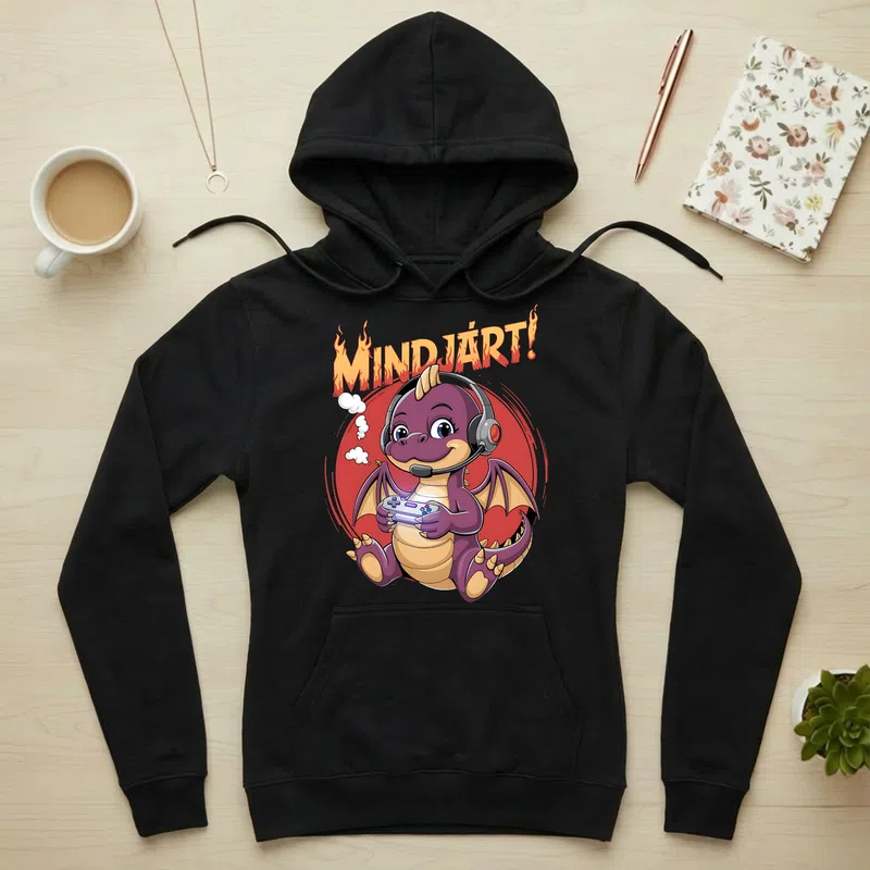 Női kapucnis pulcsi