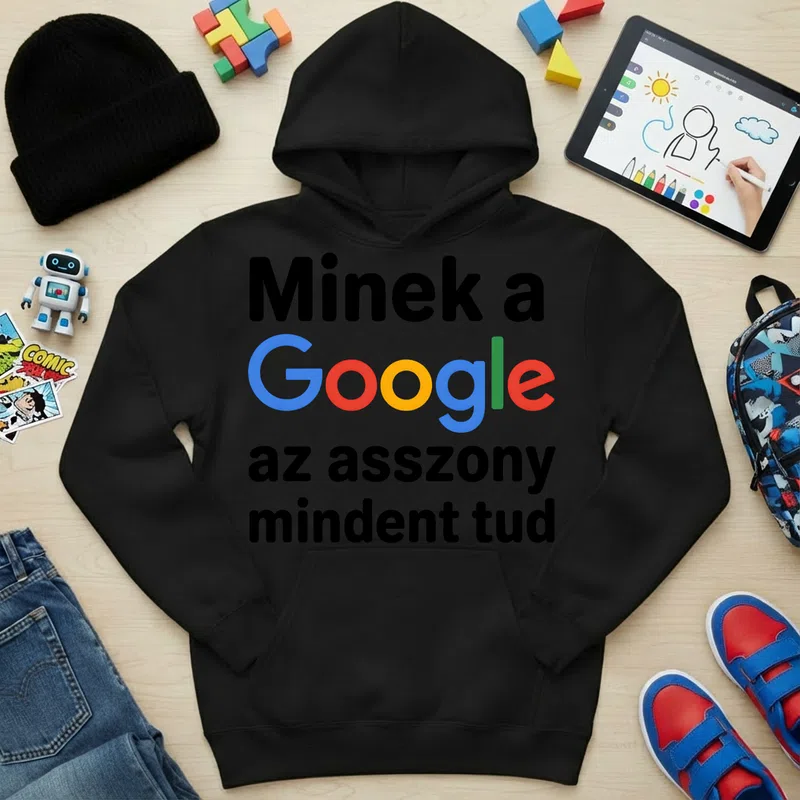 Gyerek kapucnis pulcsi