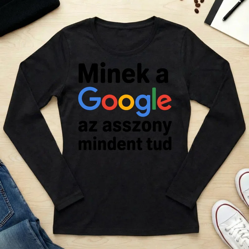 Női hosszú ujjú póló