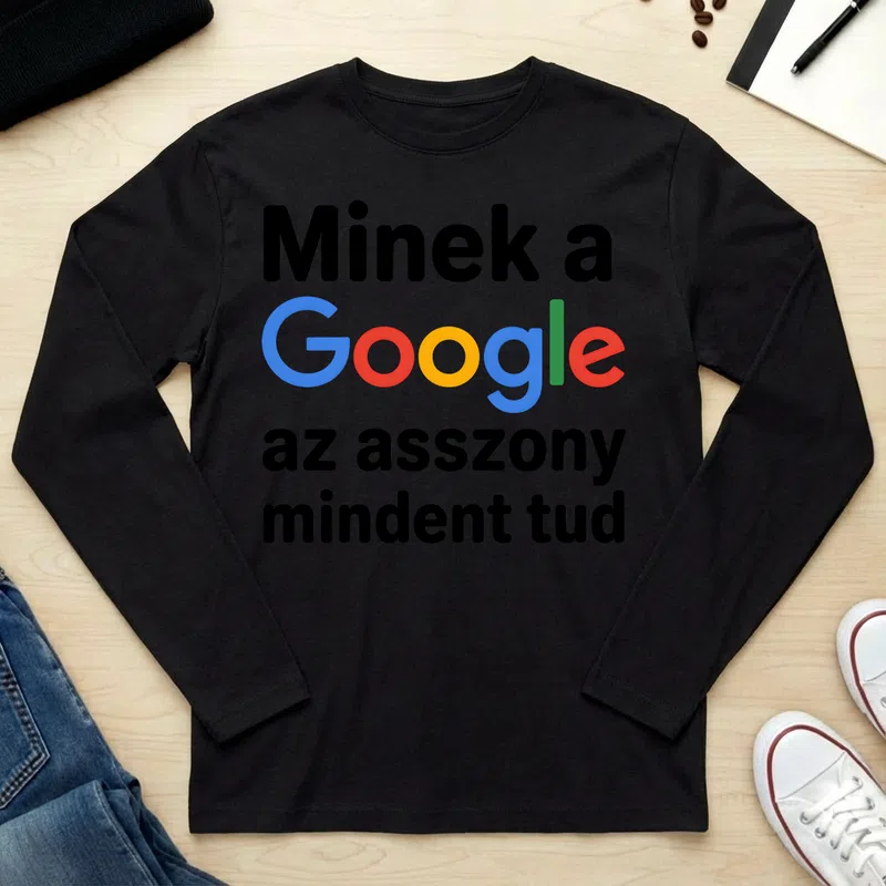 Unisex hosszú ujjú póló
