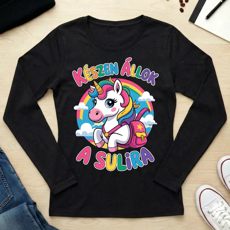 Női hosszú ujjú póló