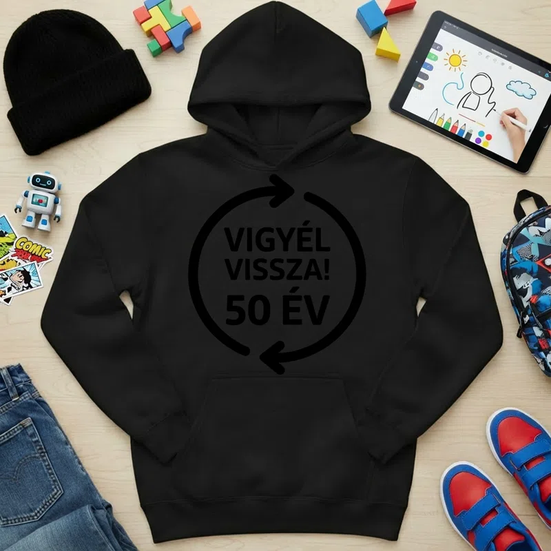 Gyerek kapucnis pulcsi