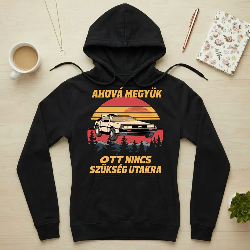 Női kapucnis pulcsi