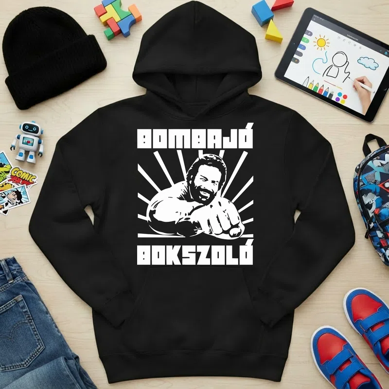 Gyerek kapucnis pulcsi