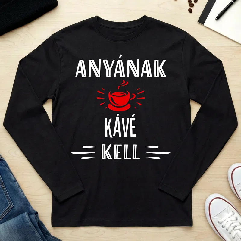 Unisex hosszú ujjú póló