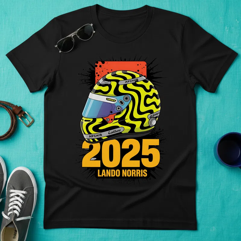 2025 Versenysisak Neon Sport - Férfi póló - Fekete - Sport - Forma1