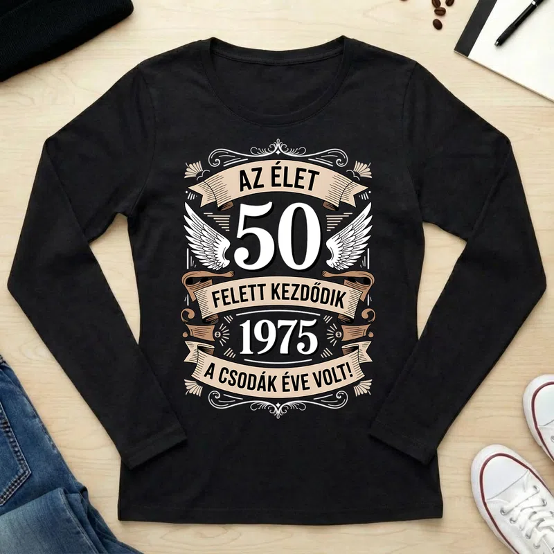 Női hosszú ujjú póló