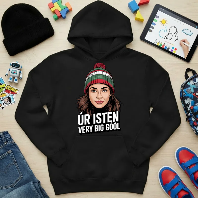 Gyerek kapucnis pulcsi