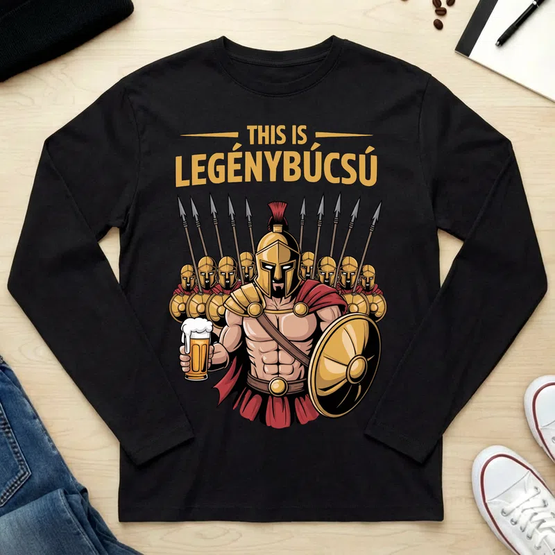 Unisex hosszú ujjú póló