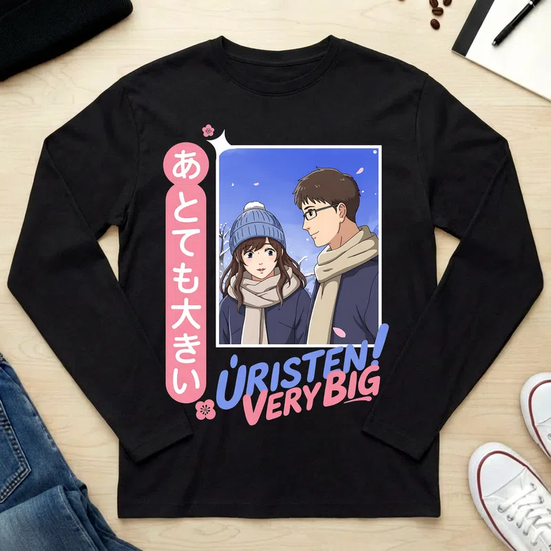 Unisex hosszú ujjú póló