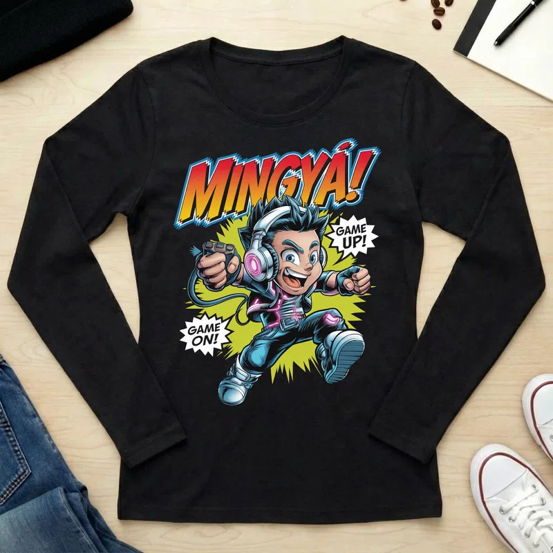 Női hosszú ujjú póló