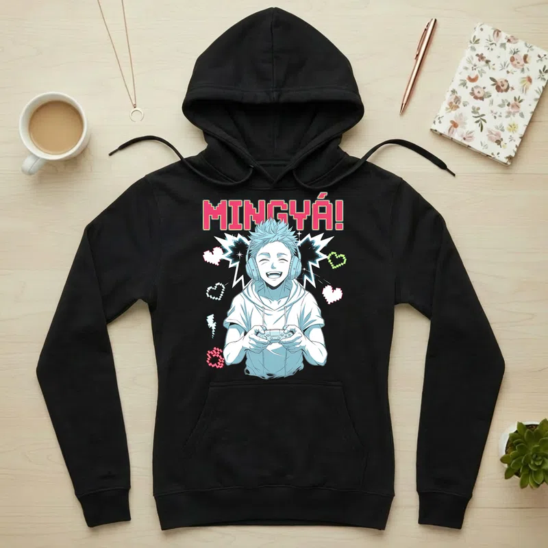 Női kapucnis pulcsi