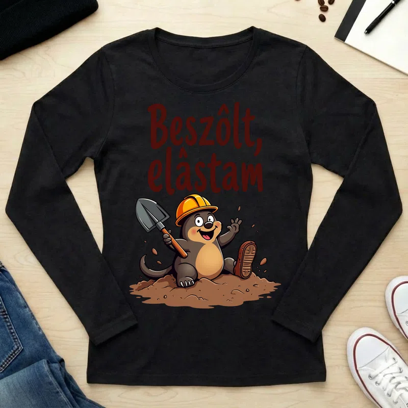 Női hosszú ujjú póló