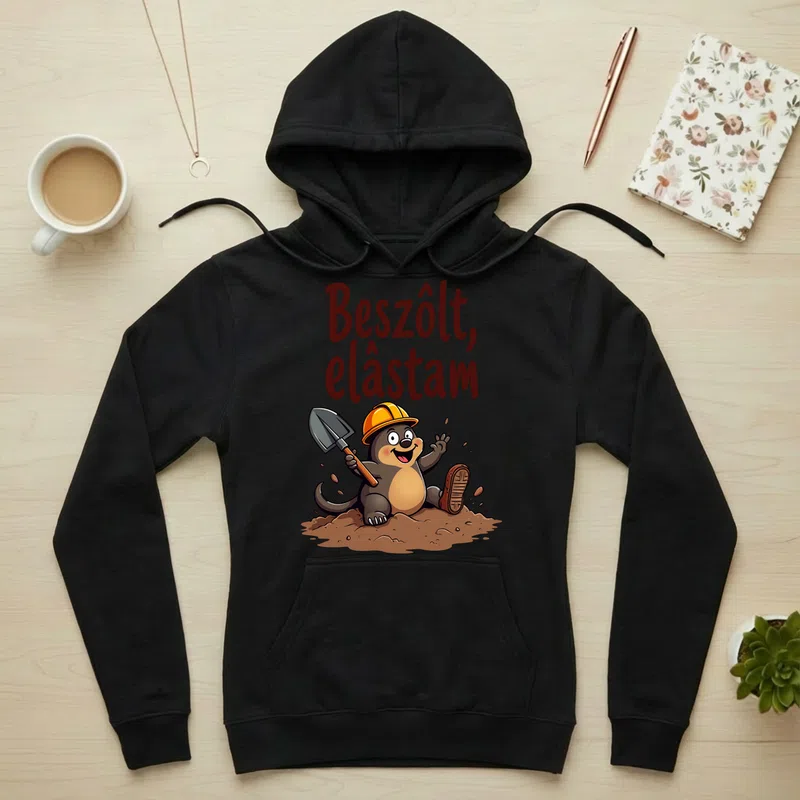 Női kapucnis pulcsi