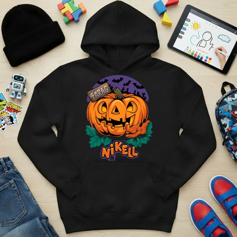 Gyerek kapucnis pulcsi