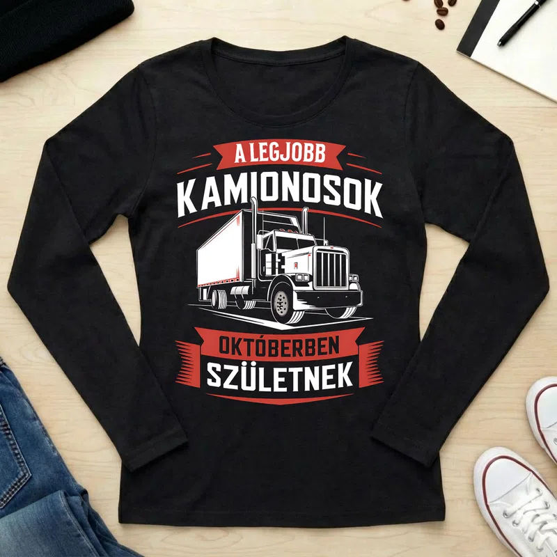 Női hosszú ujjú póló