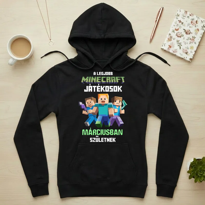 Női kapucnis pulcsi