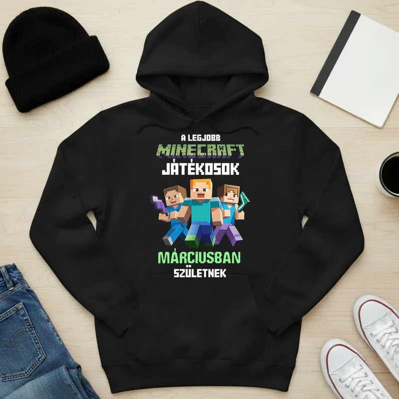 Unisex kapucnis pulcsi