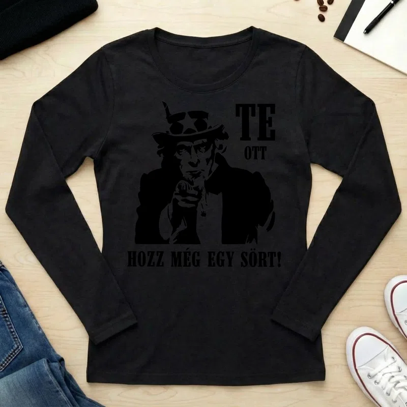 Női hosszú ujjú póló