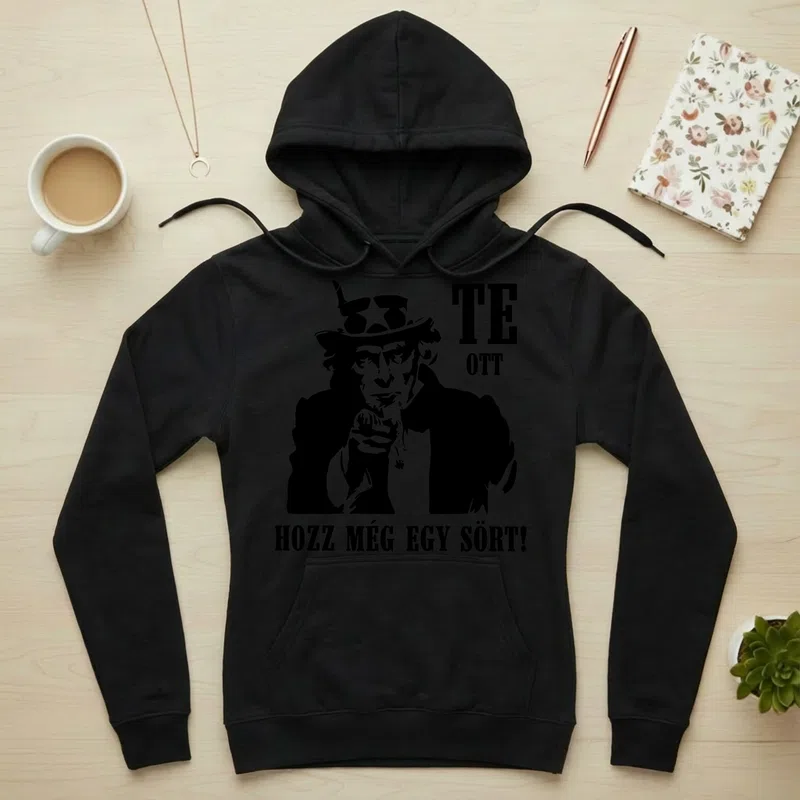 Női kapucnis pulcsi