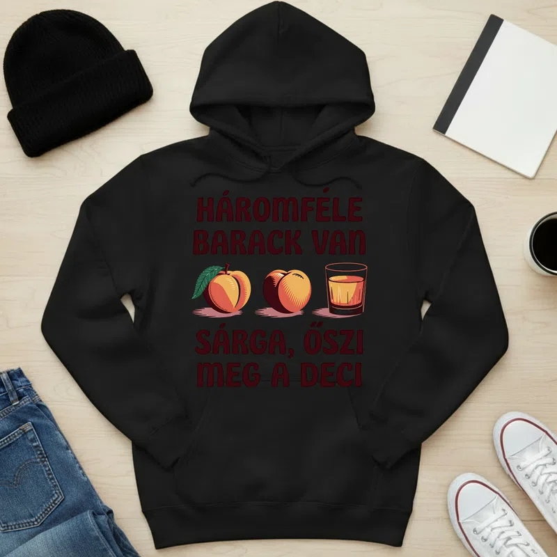 Unisex kapucnis pulcsi