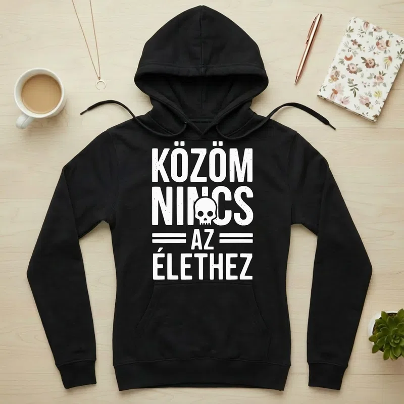 Női kapucnis pulcsi