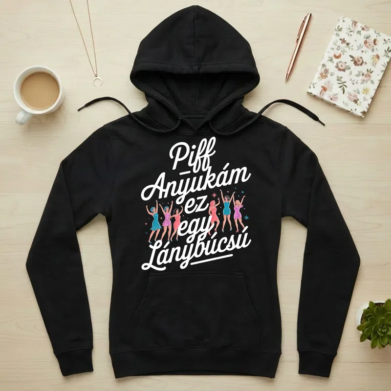 Női kapucnis pulcsi