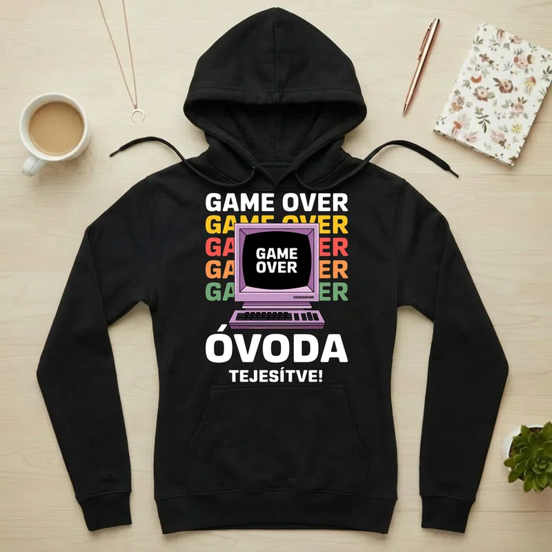 Női kapucnis pulcsi