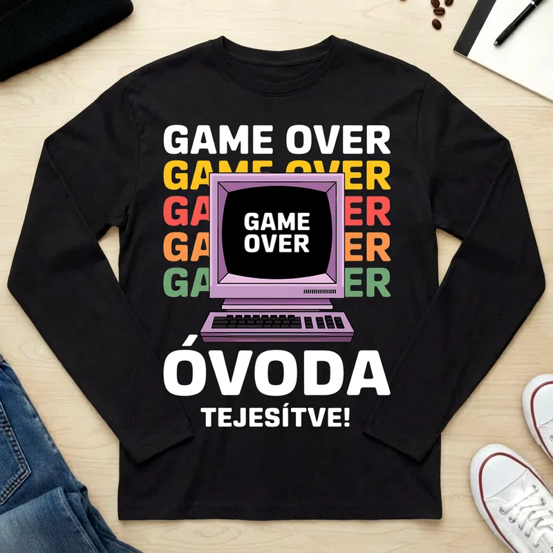 Unisex hosszú ujjú póló