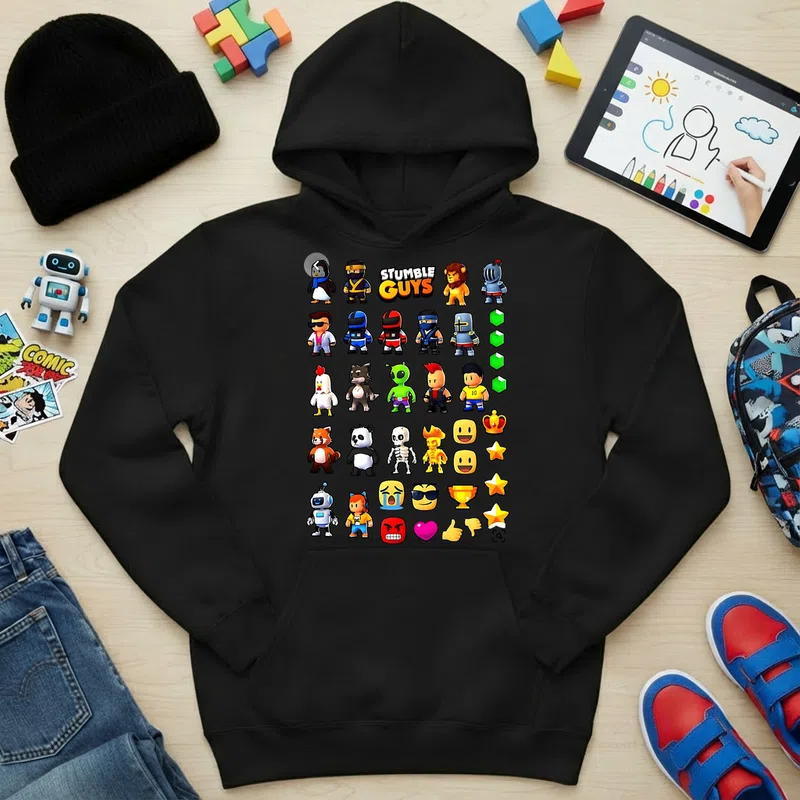 Gyerek kapucnis pulcsi